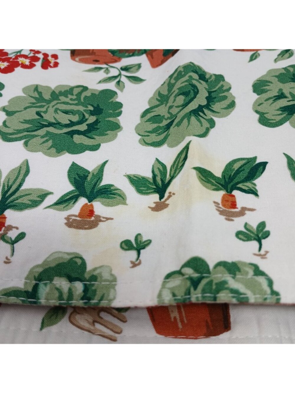 11 VTG Bunny Garden Placemat Set Wilton Court Reversable Cottage Farm Core #D46 - Picture 5 of 6